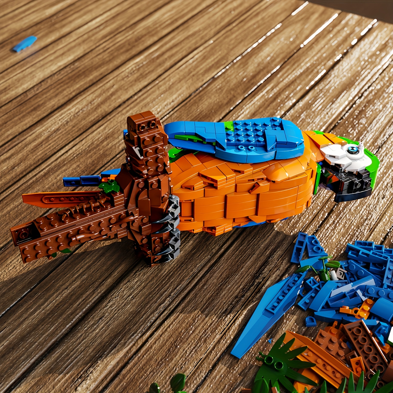 Parrot Building Block Model 1138pcs